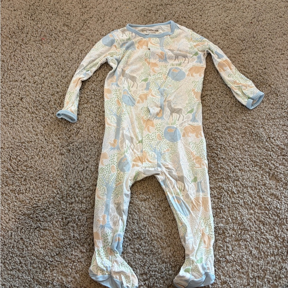 Magnetic Me Animal Print Footie
